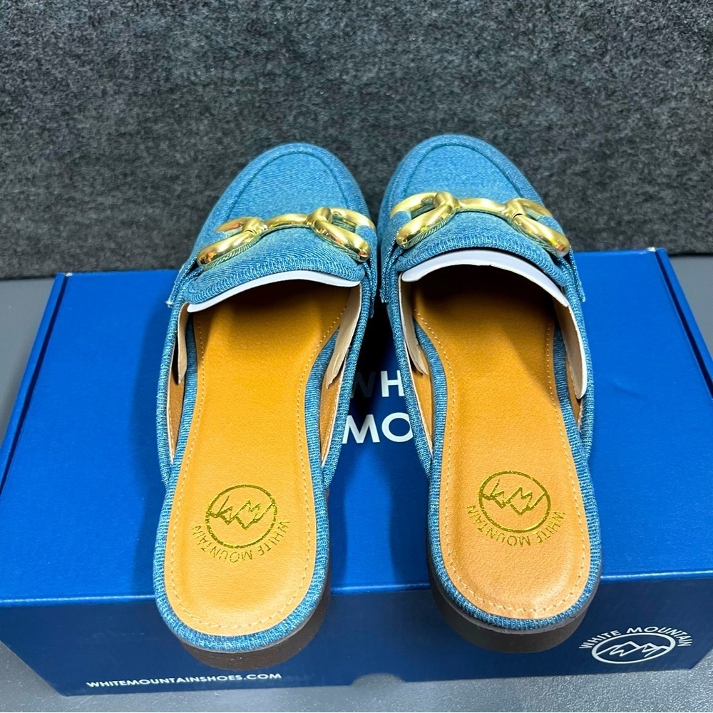 White Mountain Castor Loafer Mule Size 7.5 - Picture 6 of 12